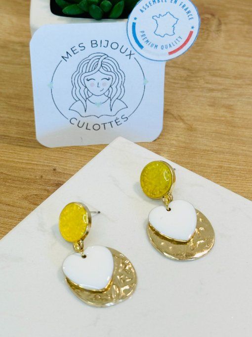 Thelma jaune et blanc
