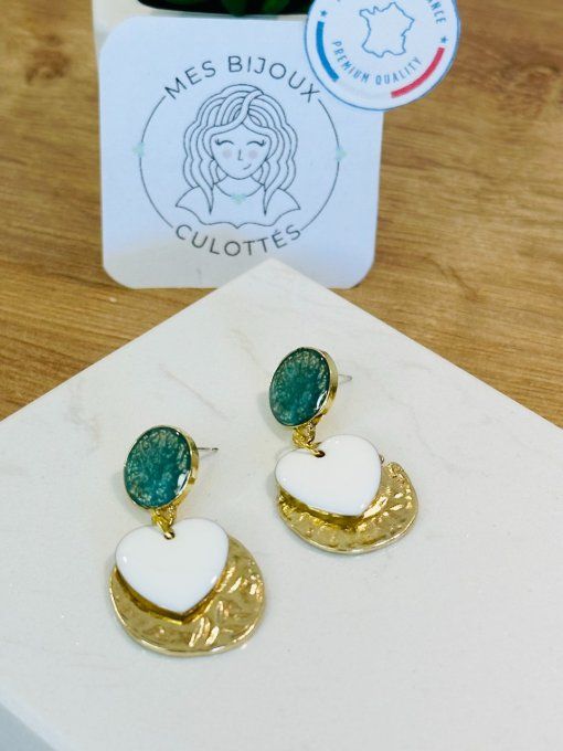 Thelma vert et blanc